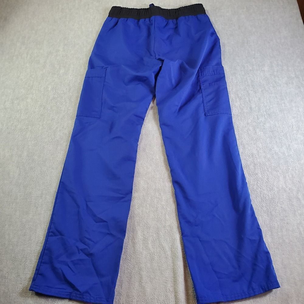Scrubstar Pants Womens XS Blue Uniform Drawstring Scrubs - Picture 6 of 7